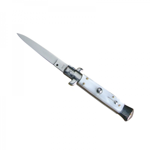 Couteau automatique Max Knives 23 cm manche bois, lame inox Cr13