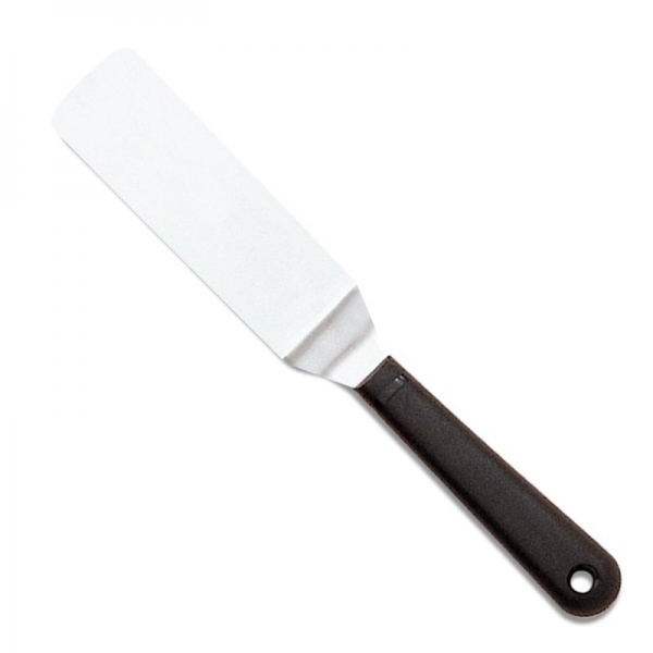 Palette-spatule coudée.